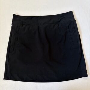 Athleta Black Skort